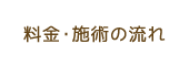 料金・施術の流れ