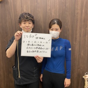 患者様の声、腰痛、アスリート、背骨骨盤矯正